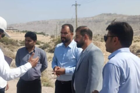 بازدید دادستان جم از نقطه حادثه‌خیز جاده جم به پالایشگاه فجر