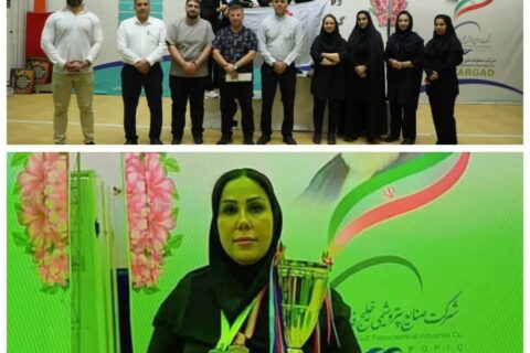 قهرمانی تیم دارت بانوان پتروشیمی جم در منطقه پارس