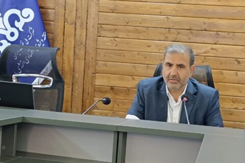 سخاوت اسدی در حال توضیح درباره اعتبارات شورای راهبردی پتروشیمی‌ها