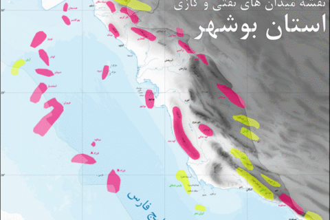 نقشه میدان نفتی