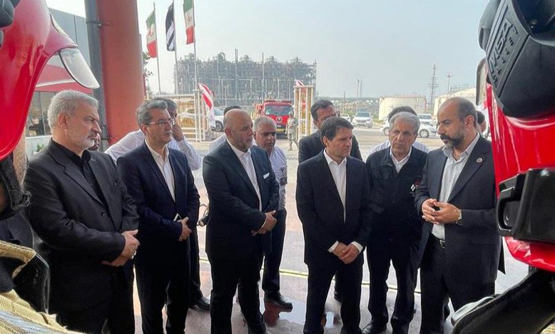 بازدید معاون وزیر نفت از شرکت HSE پتروشیمی‌های عسلویه