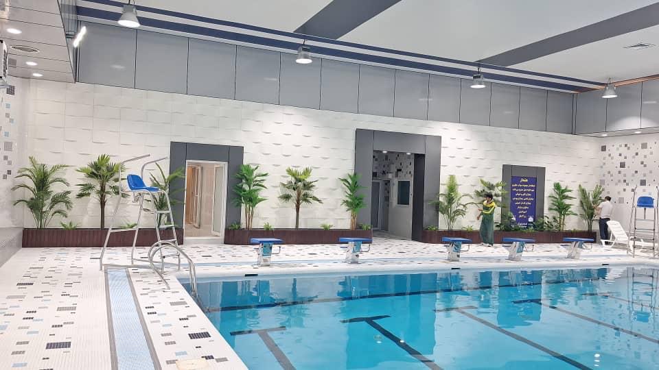 پازارگاد، استخر شهرک پردیس جم را پس از ۱۵ سال نوسازی کرد