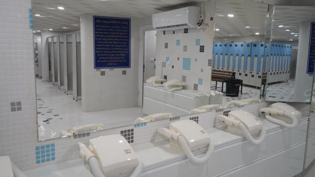 پازارگاد، استخر شهرک پردیس جم را پس از ۱۵ سال نوسازی کرد