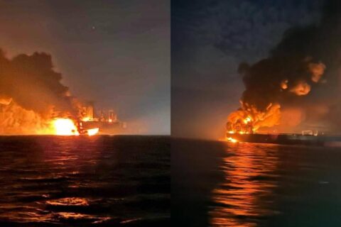 به گزارش نفت جنوب به نقل از خبرگزاری رویترز، یک مقام امنیتی اوکراین در بیانیه‌ای کتبی اعلام کرد: نفتکش «قندیل» با پرچم عمان هنگام حمله پهپادها در آب‌های بی‌طرف بیش از ۲ هزار کیلومتر دورتر از اوکراین خالی بوده و خسارت جدی دیده است.